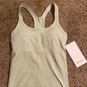 NWT Lululemon Ebb to Street Tank in Mint